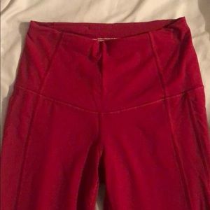 Victoria’s Secret Sport Red Leggings